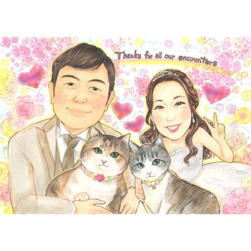 似顔絵 プレゼント サンクスボード 名入れ ギフト 贈り物 手描き サンクスボード 婚礼 結婚式 披露宴 感謝 親族 両親 新婦 新郎 修正無料 名入れ 下書き確認 一生もの かわいい 宝物 親孝行 披露宴 婚礼 感謝ボード 思い出 サプライズ 実績多数 笑顔 オーダーメイド 節目 記念 喜ばれる 記念品 感動 入学祝い 成人 2月 創業記念 結婚20周年 定年