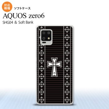 SHG04 SHG04 ZERO6 AQUOS zero6 スマホケース ソフトケース ゴシック 黒 白 メンズ レディース nk-zero6-tp1011