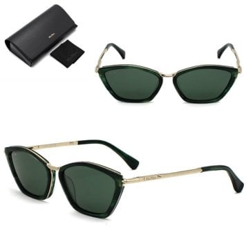 マックスマーラ サングラス MAX MARA MM0162/S 96N 54 サングラス グローバルフィット MM0162-96N-54 グリーン ユニセックス