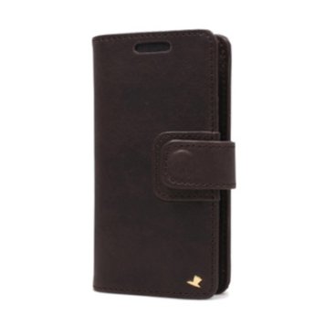 AEJEX 高級羊革スマートフォン用ケース D3シリーズ (DARK BROWN) AS-AJD3-DB