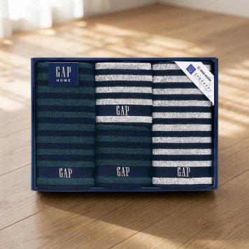 ＧＡＰ　ＨＯＭＥ　ＮＥＷボーダーギフトタオルセット 54-3049400  ギフト 内祝い 御祝 御礼 記念品 引出物 結婚式 プレゼント 出産内祝い 結婚お祝い