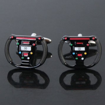 鎌倉カフス工房 ステアリングカフスボタン・カフリンクス メンズ  cf1046 結婚式 旦那 プレゼント ギフト 彼氏 父の日 誕生日プレゼント