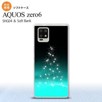 SHG04 SHG04 ZERO6 AQUOS zero6 スマホケース ソフトケース ライトツリー 緑 メンズ レディース nk-zero6-tp630