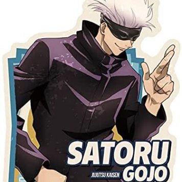1五条悟【トラベルステッカー】呪術廻戦 トラベルステッカー Jujutsu Kaisen Travel Sticker【日本製】【耐水・耐光】