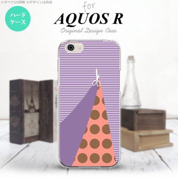 【SH03J】【スマホケース/スマホカバー】【アクオス R】SH03J スマホケース AQUOS R SH-03J カバー アクオス R はさみ パープル nk-sh03j-1343【メール便送料無料】