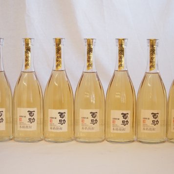 長期貯蔵本格麦焼酎 限定 琥珀色の百助(大分県) 720ml×7本