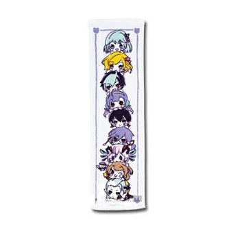 E賞 微力ながら集GOタオルB 約70cm/白猫プロジェクト 私立 茶熊学園/新品/一番くじ【感謝セール】