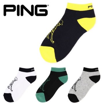 ピン ゴルフ ソックス ポリエステル綿混アンクルソックス メンズ PING 621-5186107【2025年春夏モデル】 お誕生日祝い お祝い 記念品 お父さん 父の日 彼氏 男性 30代 40代 50代 60代 還暦祝い 敬老の日  人気プレゼント プレゼント