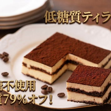 【砂糖不使用！糖質79％カット！！】低糖質ティラミス ギフト 4.5号