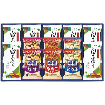 味之庵 アマノフーズ&白子のり ／みそ汁 和風惣菜 惣菜・レトルト 食品 お中元 御中元 ギフト 夏ギフト 暑中見舞 残暑見舞 時期 いつ お礼 お返し グルメ のし お盆 初盆 新盆 お供 御供 ギフト 2026 送料無料 ギフト プレゼント プチギフト 内祝い 快気祝い 出産祝い 結婚祝い 引出物 新築祝い お返し