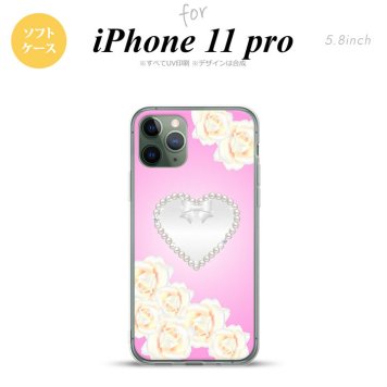 iPhone11Pro iPhone11 Pro スマホケース ソフトケース ハート D ピンク メンズ レディース nk-i11p-tp234