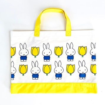 ミッフィー チューリップ miffy and tulips レッスンバッグ YE バッグ イエロー グッズ (MCOR)