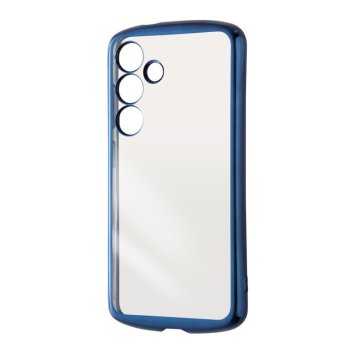 Galaxy S24 Like standard 耐衝撃 精密設計 TPUソフトケース METAMORU/ブルー ※送料無料(ポスト投函)