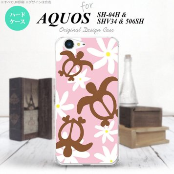 【SH04H】【スマホケース/スマホカバー】【アクオス ゼータ】SH04H スマホケース AQUOS ZETA SH04H カバー アクオス ゼータ ホヌ ティアレ ピンク nk-sh04h-1080【メール便送料無料】
