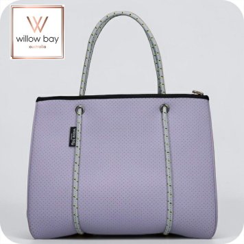 ウィローベイ トートバッグ レディース ブランド WILLOWBAY デイドリーマーウィズジップクロージャーフルサイズ マザーズバッグ  LAVENDER MIST