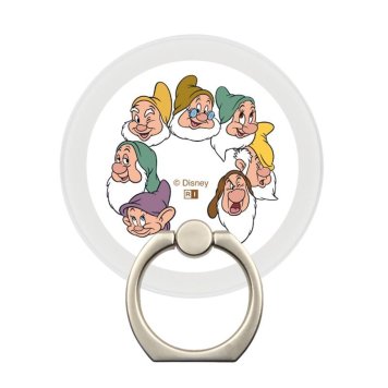 ディズニー / magness マグネット スマホリング スタンド / 白雪姫_七人のこびと ※送料無料(ポスト投函)