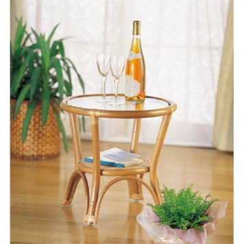 今枝商店 Romantic Rattan テーブル【沖縄・離島配達不可】 T31