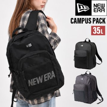 リュック 大容量 通学 NEWERA ニューエラ リュックサック メンズ レディース ユニセックス 35L パソコン収納 軽量 軽い 黒 ブラック シンプル ブランド おしゃれ バックパック 鞄 カバン 男性 女性 男女兼用 丈夫 頑丈 A4 中学生 高校生 遠征 2泊 3泊 通勤 かっこいい 防災