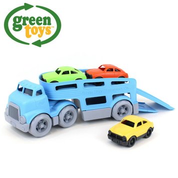 green toys カーキャリアー GRT-CCRB-1237[おもちゃ 玩具 カーキャリア キャリアカー 室内 男の子 男 2才 2才以上 子供 誕生日 プレゼント 車の玩具 誕生日プレゼント 乗り物おもちゃ 乗り物玩具 男の子プレゼント] 3-4W