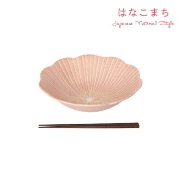 はなこまち 取り分け鉢 和食器 鉢 盛鉢 サラダボウル 煮物鉢 花柄 おしゃれ 来客用 結婚祝い 新築祝い ギフト〈00484〉 M-mode