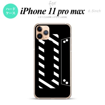 iPhone11ProMax iPhone11pro max スマホケース ハードケース カセットテープ 黒 メンズ レディース nk-i11pm-189