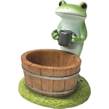 【ギフト対応無料】コポー 木桶の小物入れ ダイカイ Copeau(コポー) コポーシリーズ かえる カエル 置物 オブジェ ※送料無料(北海道・沖縄は除く)