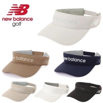 ニューバランス ゴルフ バイザー ロゴ バイザー (UNISEX) new balance Golf 012-5987002 お誕生日祝い お祝い 記念品 お父さん 父の日 彼氏 男性 30代 40代 50代 60代 還暦祝い 敬老の日  人気プレゼント プレゼント