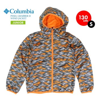 コロンビア マウンテンパーカー 撥水 軽量  アウトドア Columbia PIXEL GRABBER II WIND JACKET 1544111 KY3714【在庫処分特価】ジュニア 林間学校 登山 トレッキング ジャケット