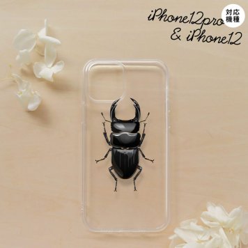 iPhone12/iPhone12pro iPhone12 / iPhone12pro スマホケース ソフトケース クワガタ A メンズ レディース nk-i12-tp331