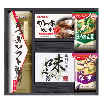 アマノフリーズドライみそ汁&食卓詰合せ  ／お吸い物 和風惣菜 惣菜・レトルト 食品 お中元 御中元 ギフト 暑中 残暑 お盆 初盆 新盆 お供 御供 ギフト 2026 送料無料 ギフト プレゼント プチギフト 内祝い 快気祝い 出産祝い 結婚祝い 引出物 新築祝い お返し