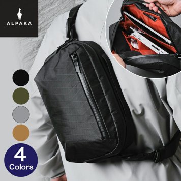 GO SLING  ALPAKA アルパカ  バッグ スリングバッグ デイバッグ ショルダーバッグ ミニショルダー 旅行 レジャー トラベル 外出 デイリーユース ギフト プレゼント 贈り物 記念日 誕生日 お祝い サプライズ