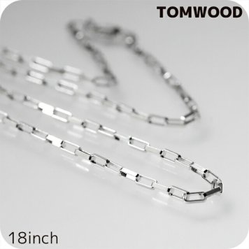 トムウッド ネックレス メンズ レディース ブランド TOMWOOD ビリーチェーン 18インチ 100059 シルバー アクセサリー