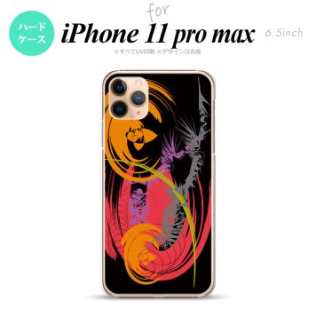 iPhone11ProMax iPhone11pro max スマホケース ハードケース アート 黒 メンズ レディース nk-i11pm-1262