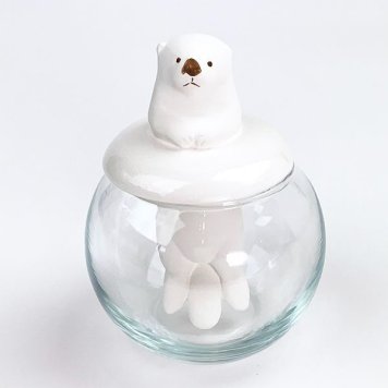 ドーム型加湿器 ラッコ 加湿器 インテリア 白