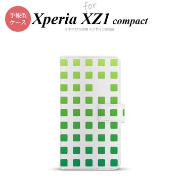 【手帳型 スマホ カバー ケース】【SO02K】【エクスペリア XZ1】手帳型 ケース SO-02K スマホ カバー Xperia XZ1 Compact エクスペリア スクエア 緑 nk-004s-so02k-dr1367【メール便送料無料】