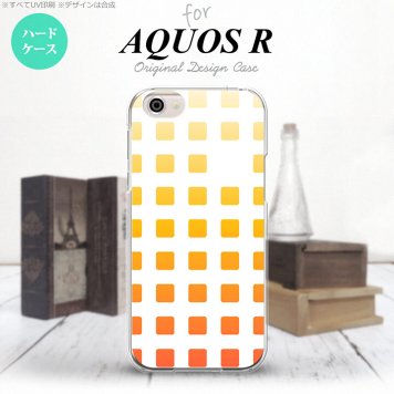 【SH03J】【スマホケース/スマホカバー】【アクオス R】SH03J スマホケース AQUOS R SH-03J カバー アクオス R スクエア オレンジ nk-sh03j-1361【メール便送料無料】