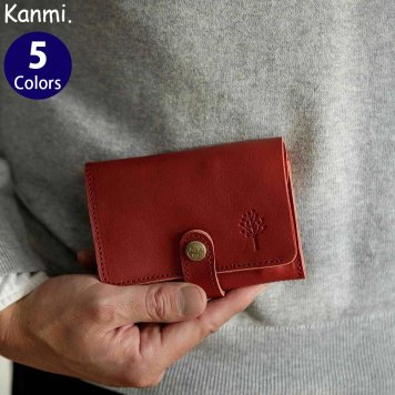 日本製 ドロップツリー ショートウォレット  Kanmi.   翌日出荷   おしゃれ ブランド 人気 新生活 引越し クリスマス 父の日 バレンタイン  誕生日
