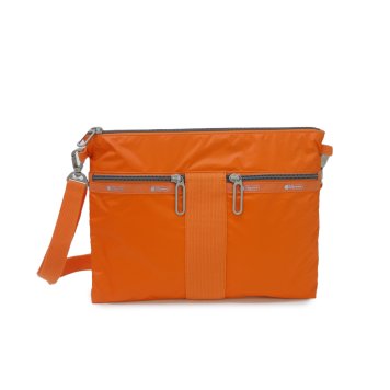 レスポートサック LeSportsac バッグ ショルダーバッグ 斜め掛け 2772 C286 POUCH CROSSBODY ポーチクロスボディー CORAL ROSE オレンジ系