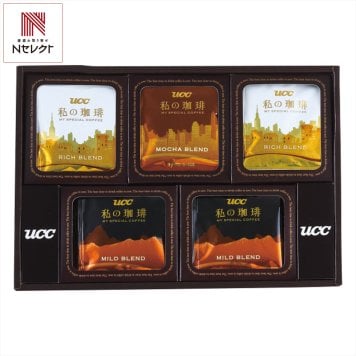 UCC 私の珈琲 ワンドリップコーヒー ギフトセット 3種 計20点入 コーヒーセット ドリップコーヒー 個包装 詰め合わせ