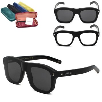 GUCCI サングラス グッチ GG1712S-001 サングラス EYEWEAR グローバルフィット 2WAY ブラック メンズ レディース ユニセックス