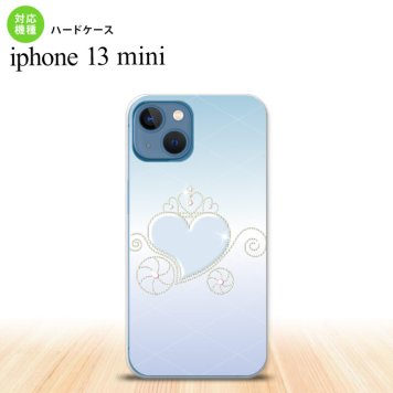 iPhone13mini iPhone13 mini ケース ハードケース ハート E 青  nk-i13m-319