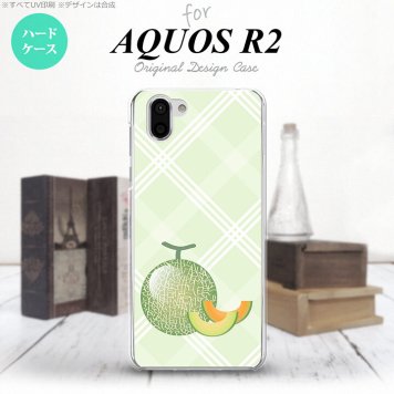 AQUOS R2 アクオス アール2 SH-03K SHV42 専用 スマホケース カバー ハードケース メロン nk-r2-658[スマホ,スマホケース,スマホカバー,ケース,カバー,ジャケット]