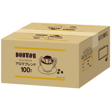 送料無料 ドトールコーヒー ドリップパックアロマブレンド100袋 23652 23652 ※北海道・沖縄・離島は配達不可 全国送料無料 お歳暮ギフト 早割 お歳暮2026 御歳暮 御見舞 お見舞い お取り寄せ グルメスイーツ