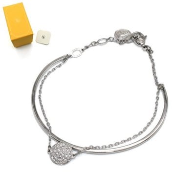 SWAROVSKI スワロフスキー ブレスレット 5683447 M バングル Sublima アクセサリー シルバー レディース