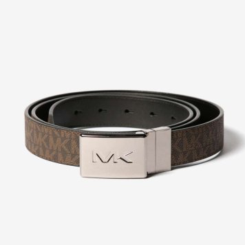 マイケルコース MICHAEL KORS Reversible Logo Belt Box Set ロゴ x ソリッド リバーシブル ベルト 31MM 36H3LBLY7B BRBK ベルト メンズ