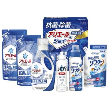 【送料無料・包装無料・のし無料】ギフト工房 抗菌除菌・アリエール&ジョイセット SAJ-40VS(A4)お年賀 寒中見舞い 入学祝い 卒業祝い 就職祝い 結婚祝い 誕生日 出産祝い 引越祝い 香典返し 新盆 初盆 御礼 お中元 内祝い 快気祝い ご挨拶 志 法事