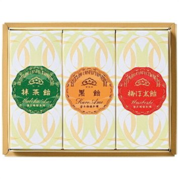 【送料無料・包装無料・のし無料】榮太樓總本鋪 榮太樓 飴紙箱3本入(A5) ギフト 敬老の日 入学祝い 卒業祝い 就職祝い 結婚祝い 誕生日 出産祝い 引越祝い 香典返し 新盆 初盆 御礼 お中元 内祝い 快気祝い ご挨拶 志 法事