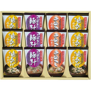 フリーズドライ［お味噌汁３種の味詰合せ］ ＫＦ－ＣＯ