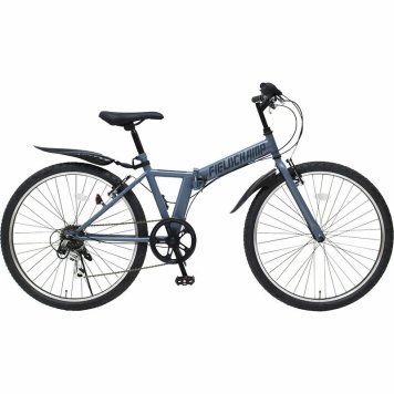 フィールドチャンプ 26インチ6段折畳みマウンテンバイクGY MG-FCP266GY【直送品】［送料無料］ 