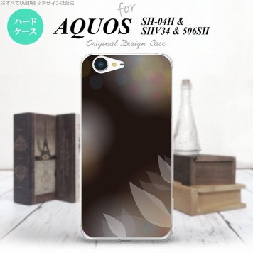 【SH04H】【スマホケース/スマホカバー】【アクオス ゼータ】SH04H スマホケース AQUOS ZETA SH04H カバー アクオス ゼータ ぼかし模様 黒 nk-sh04h-1595【メール便送料無料】
